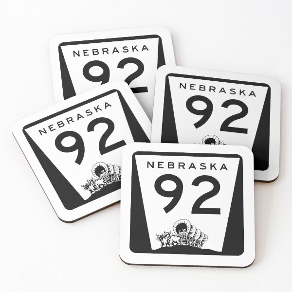 Item preview, Nebraska Highway 92 designed and sold by ForgeGraphics.