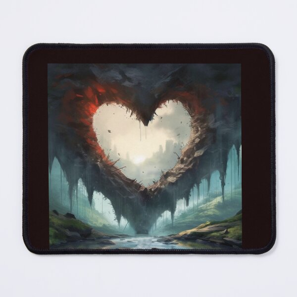Item preview, Heart in the rocks designed and sold by Krisekk.