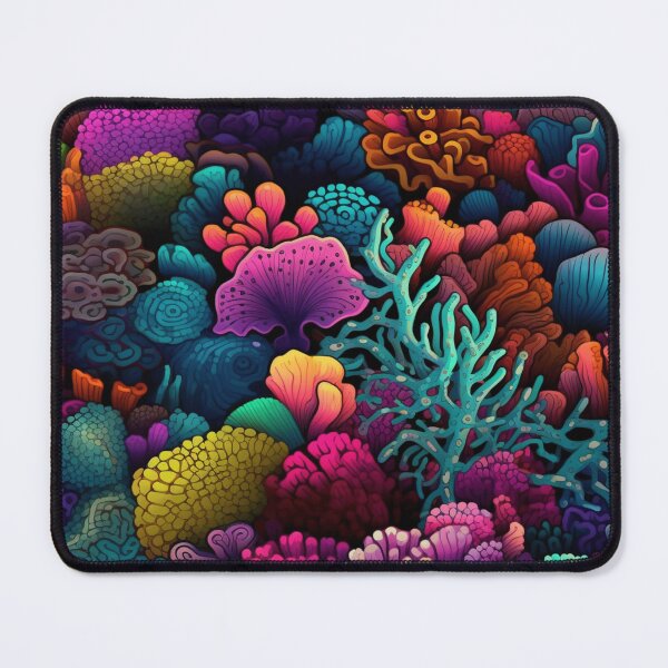 Item preview, A Colorful Reef Pattern designed and sold by StudioRedKoala.