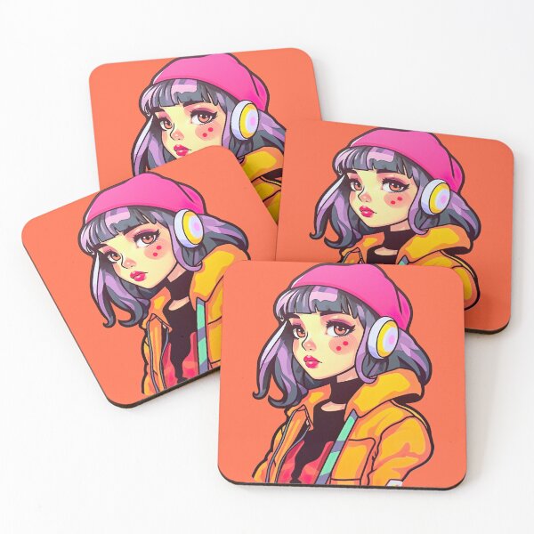Item preview, Acid DJ Colourful Girl  designed and sold by Jorge Tavares.