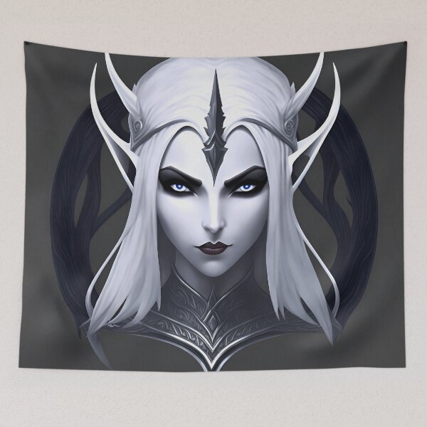 Artikelvorschau, Dark Fantasy Female Marbleborn Character 19 entworfen und verkauft von Inspire-Imagery.