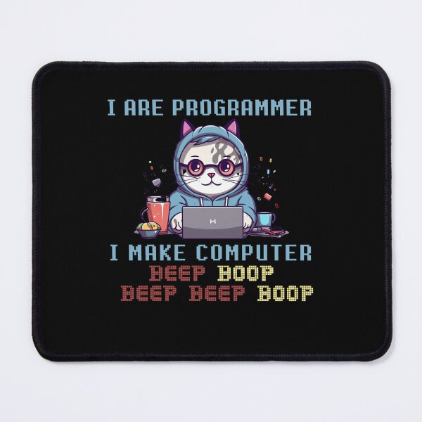 Item preview, Programador Cat Beep Boop designed and sold by Vytrix.