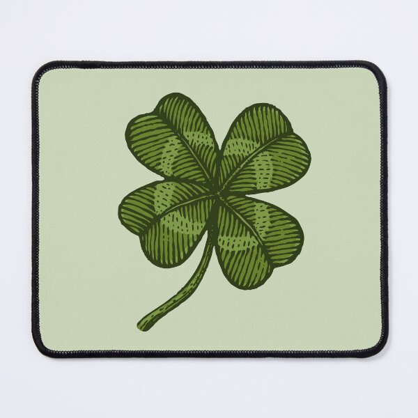 Item preview, Vintage green lucky four-leaf clover designed and sold by SIR13.