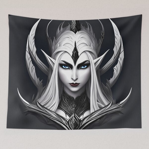 Artikelvorschau, Dark Fantasy Female Marbleborn Character 28 entworfen und verkauft von Inspire-Imagery.