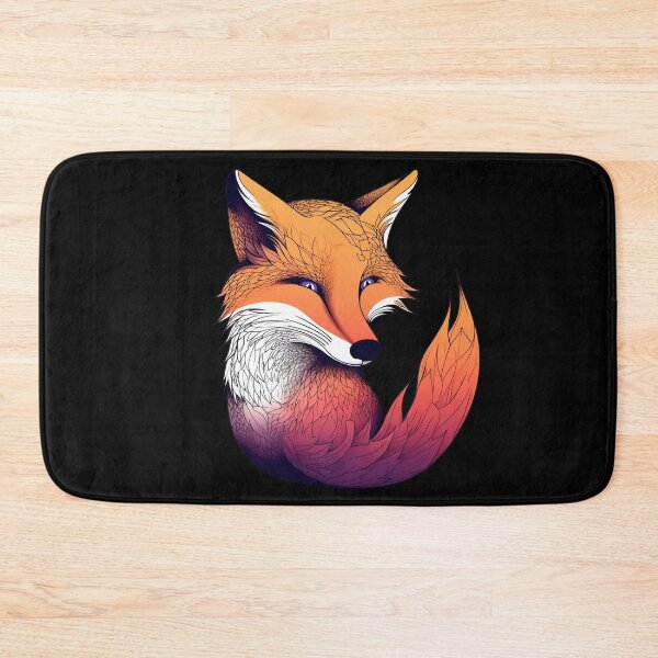 Item preview, Mozi the fire fox designed and sold by NaloAI.