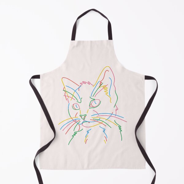 Item preview, Colorful Cat Outline designed and sold by onlyheba.