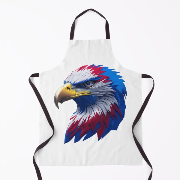 Item preview, 4th of July portrait of an eagle against the background of the flag designed and sold by jkrphoto.