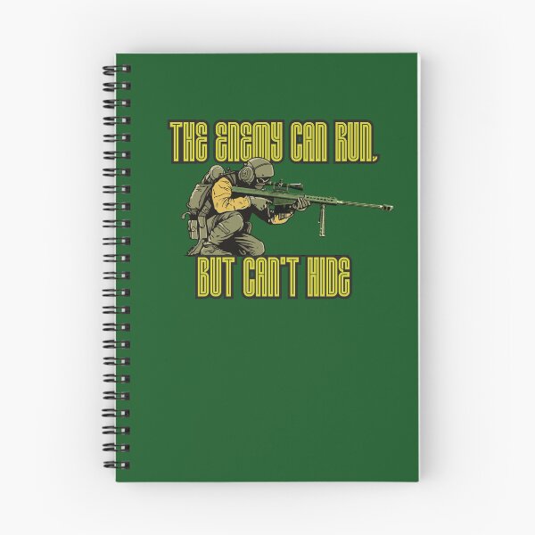 Item preview, The Enemy Can Run, But Can't Hide: Marksman Soldier Gun 50 BMG designed and sold by KarolusP.