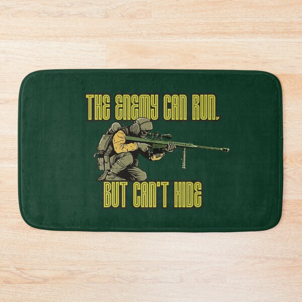 Item preview, The Enemy Can Run, But Can't Hide: Marksman Soldier Gun 50 BMG designed and sold by KarolusP.