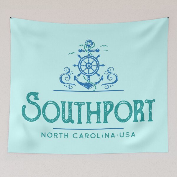 Item preview, Southport North Carolina Nautical Design designed and sold by Futurebeachbum.