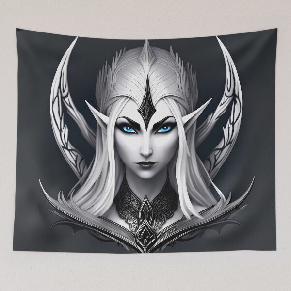 Artikelvorschau, Dark Fantasy Female Marbleborn Character 29 entworfen und verkauft von Inspire-Imagery.