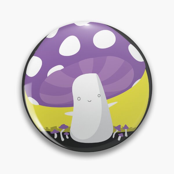 Item preview, non-binary pride mushroom designed and sold by plotDriving-NPC.