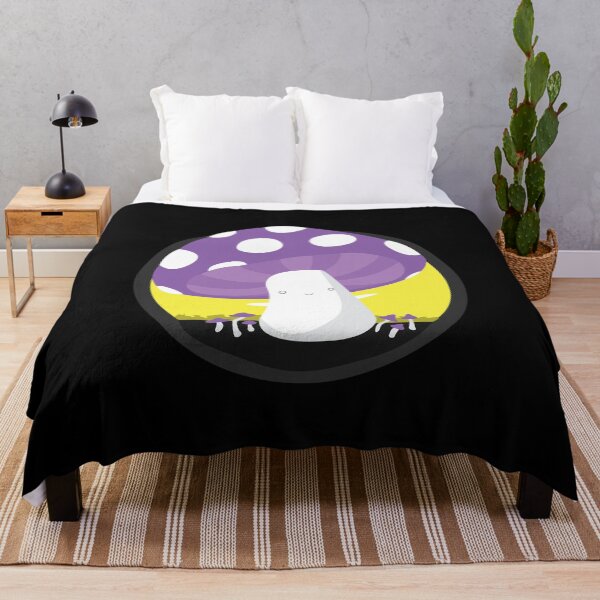 Item preview, non-binary pride mushroom designed and sold by plotDriving-NPC.