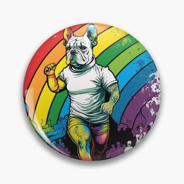 Item preview, Beaux the Prideful Frenchie! designed and sold by Alanna Rose Realm.