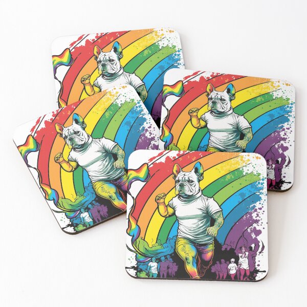 Item preview, Beaux the Prideful Frenchie! designed and sold by Alanna Rose Realm.