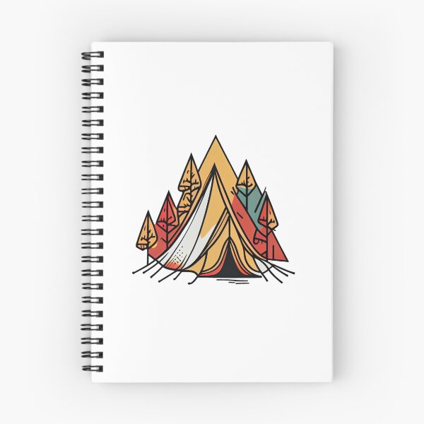 Item preview, Happy Camper: Whimsical Tent Design for Camping Enthusiasts designed and sold by Watzek.