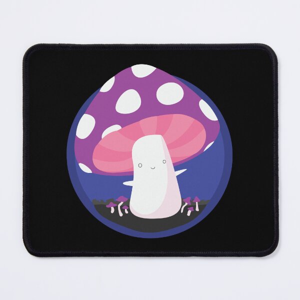 Item preview, genderfluid pride mushroom designed and sold by plotDriving-NPC.