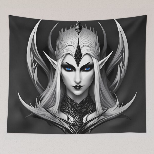 Artikelvorschau, Dark Fantasy Female Marbleborn Character 30 entworfen und verkauft von Inspire-Imagery.