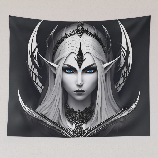 Artikelvorschau, Dark Fantasy Female Marbleborn Character 31 entworfen und verkauft von Inspire-Imagery.