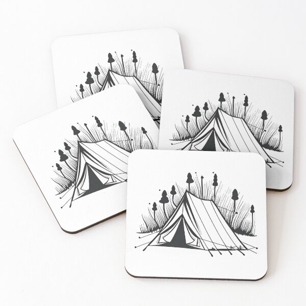 Item preview, Wilderness Retreat: Serene Tent Design for Escaping the Hustle and Bustle designed and sold by Watzek.