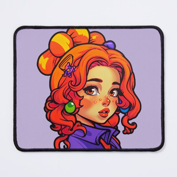 Item preview, Acid Colourful Redhead Girl  designed and sold by Jorge Tavares.