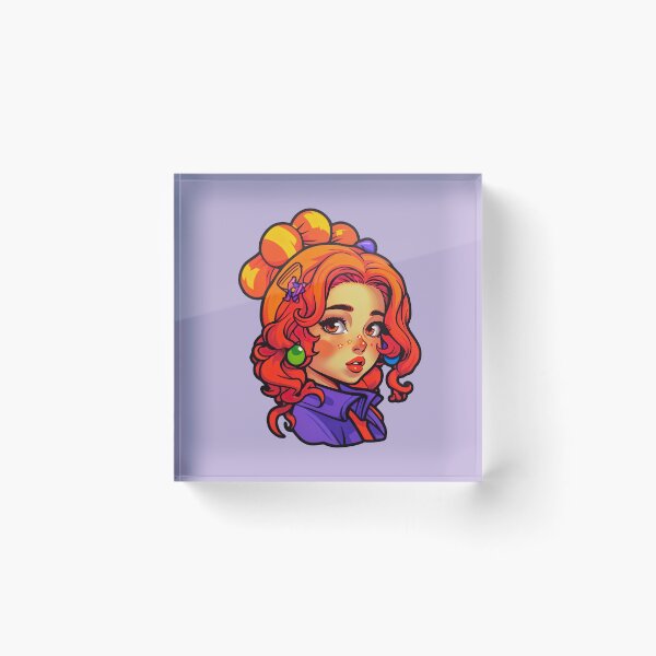 Item preview, Acid Colourful Redhead Girl  designed and sold by Jorge Tavares.