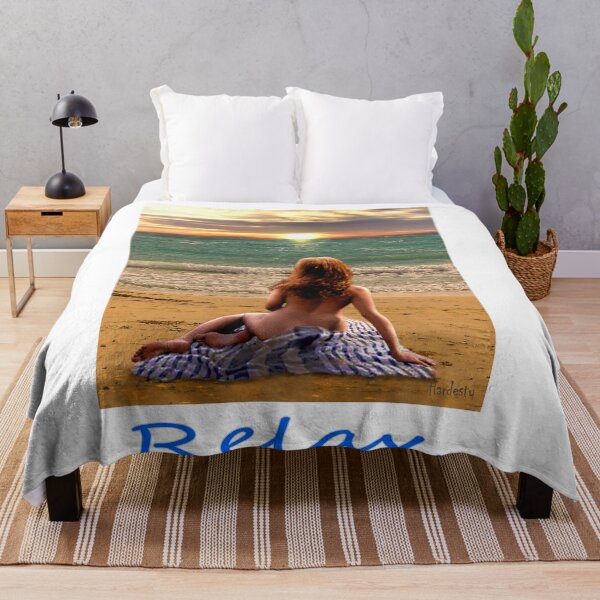 Item preview, Women sitting on a beach watching the sunset peaceful relaxed zen buddhism yoga designed and sold by Fantasyart123.