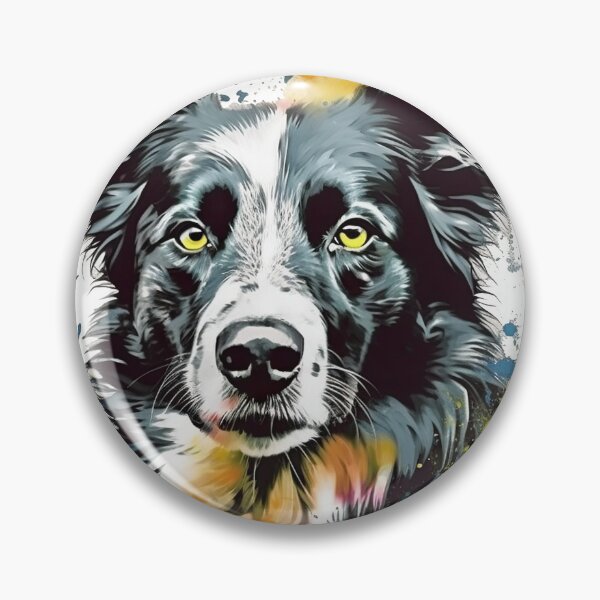 Artikelvorschau, K-9 Companions' Realistic Border Collie Design entworfen und verkauft von DooodleGod.