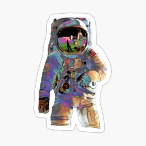 Trippy Astronaut  Sticker