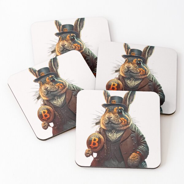 Item preview, fancy rabbit bitcoin designed and sold by Jhuvel.