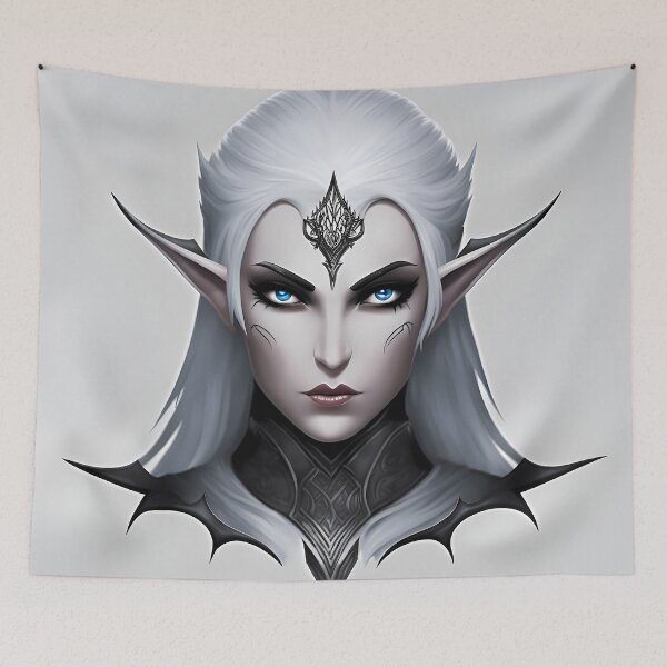 Artikelvorschau, Dark Fantasy Female Marbleborn Character 33 entworfen und verkauft von Inspire-Imagery.