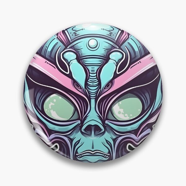 Item preview, Alien Head Pt 3 designed and sold by TheeDigitalDen.