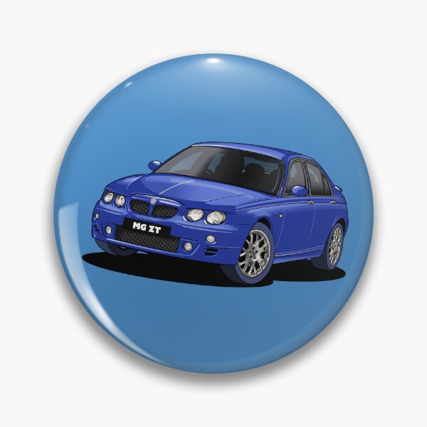 Item preview, MG ZT car in Trophy Blue designed and sold by Webazoot Industries - Car Art.