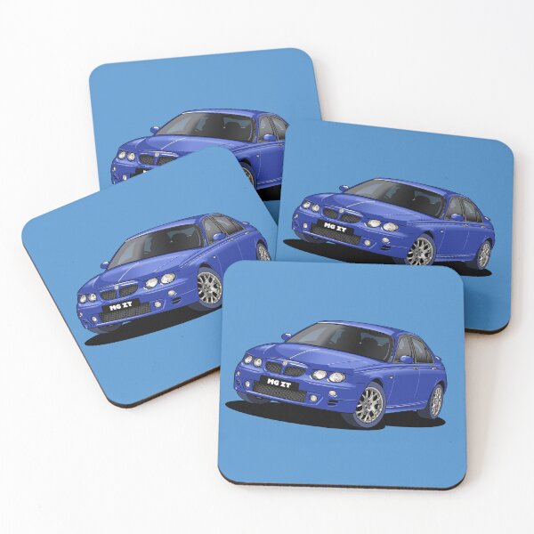Item preview, MG ZT car in Trophy Blue designed and sold by Webazoot Industries - Car Art.