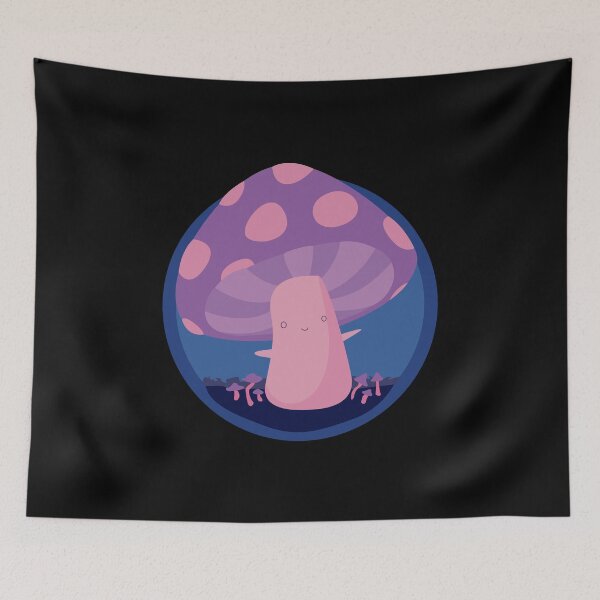 Item preview, bi pride mushroom designed and sold by plotDriving-NPC.