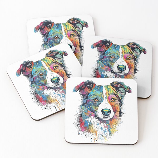 Item preview, Border Collie Dreamscape: Whimsical Surreal Art designed and sold by DooodleGod.