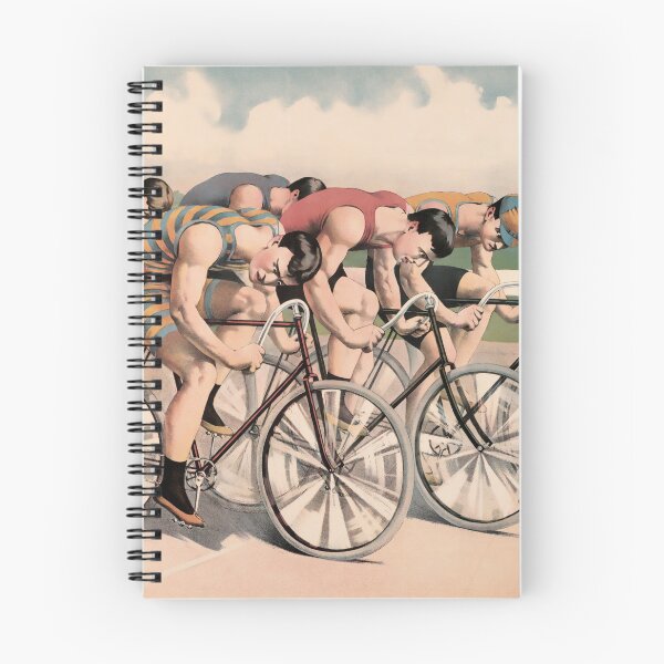 Item preview, Vintage Bicycle Racers 1895 designed and sold by Daniel Hagerman.