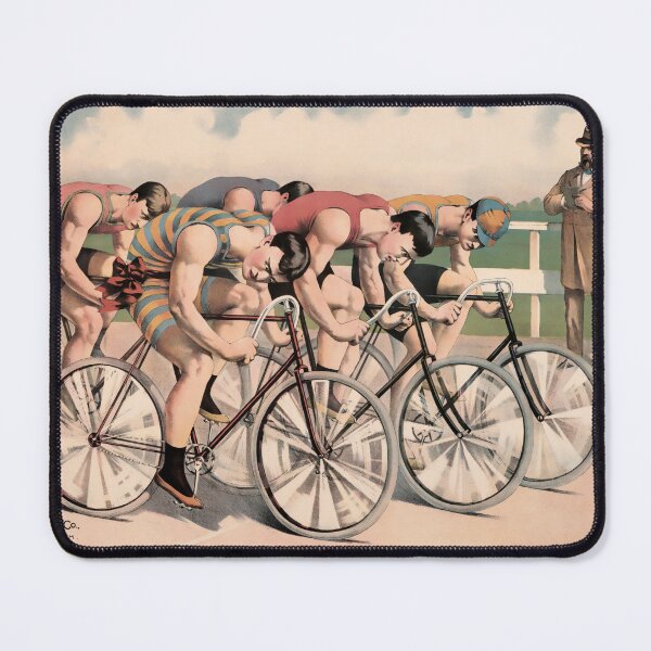 Item preview, Vintage Bicycle Racers 1895 designed and sold by Daniel Hagerman.