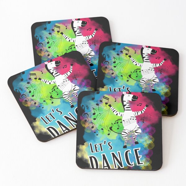 Item preview, A dancing zebra on warm, colorful summer days. Joy of life and vacation designed and sold by Erry-ewell.