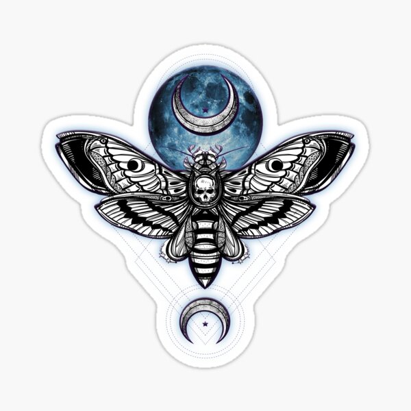 Item preview, Deaths Head  designed and sold by ladymoondesigns.
