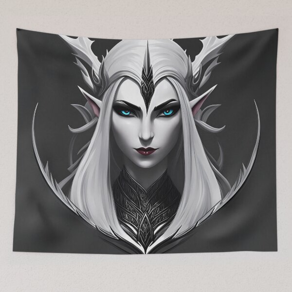 Artikelvorschau, Dark Fantasy Female Marbleborn Character 35 entworfen und verkauft von Inspire-Imagery.