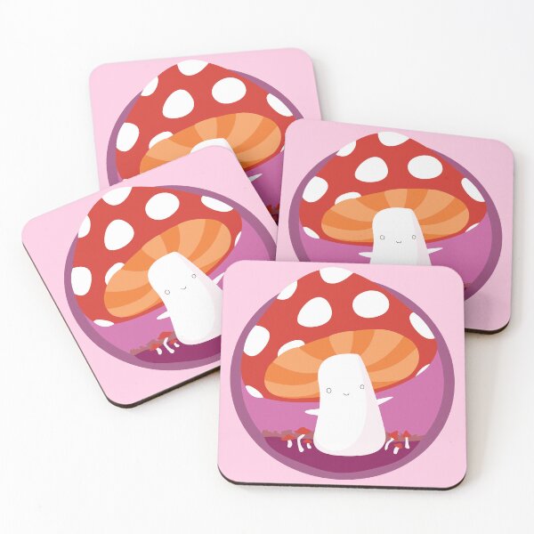 Item preview, lesbian pride mushroom designed and sold by plotDriving-NPC.