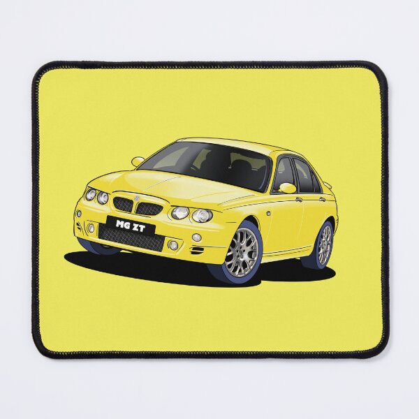 Item preview, MG ZT car in Trophy Yellow designed and sold by Webazoot Industries - Car Art.