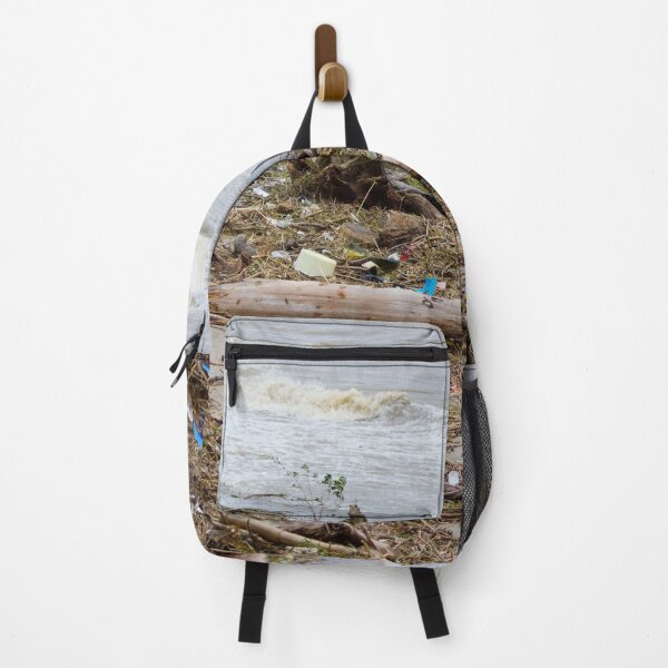 Item preview, Tree and other debris on a beach after a storm designed and sold by Shizenkai.