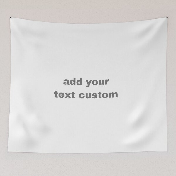 Item preview, add your custom text designed and sold by Raxidkou.