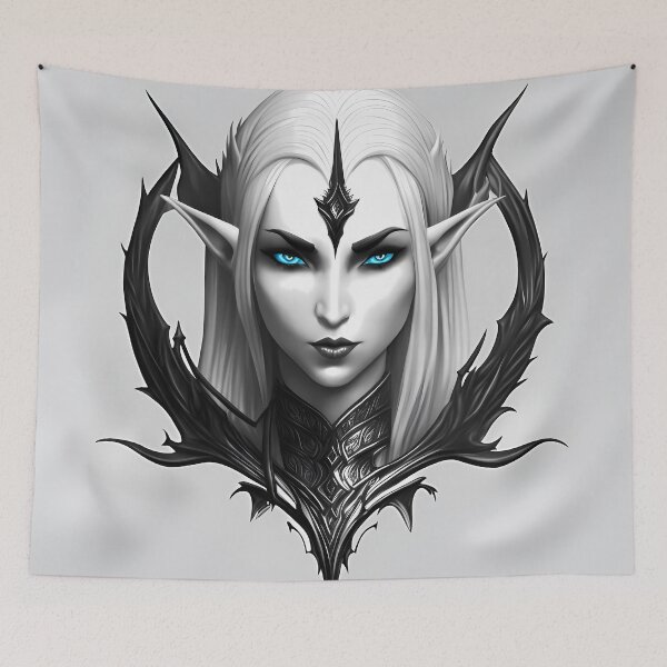 Artikelvorschau, Dark Fantasy Female Marbleborn Character 36 entworfen und verkauft von Inspire-Imagery.