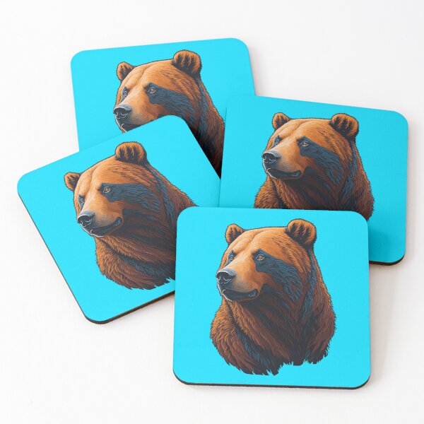 Item preview, powerful big bear designed and sold by KOKOTART.