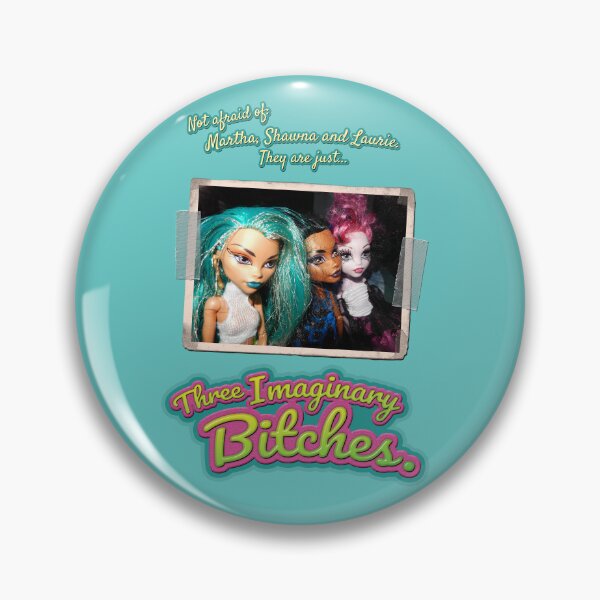 Item preview, THREE IMAGINARY BITCHES designed and sold by PelucheRecords.