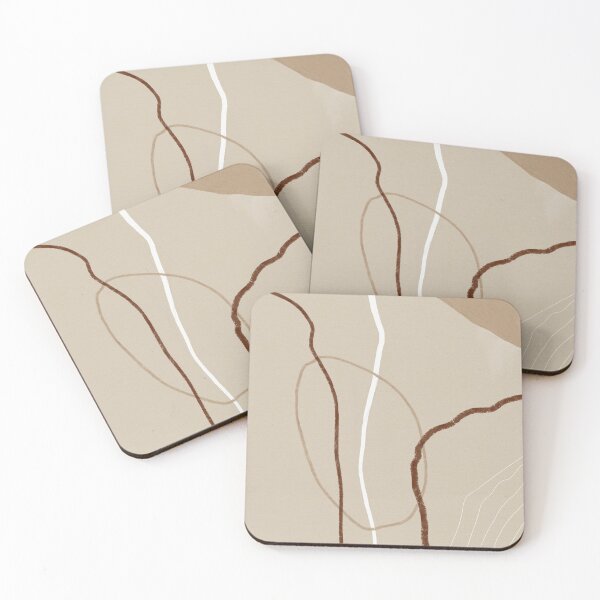 Item preview, Half of Ten Studio - Linear Beige designed and sold by halfoften.