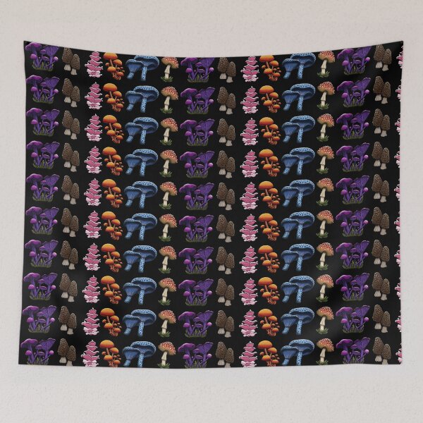 Item preview, Mushroom Collage designed and sold by Wonderspell Studio.